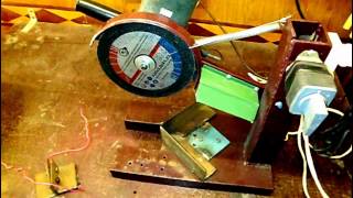 Металлорежущий станок из болгарки / Metal cutting machines of grinders