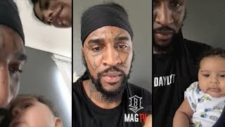 KOTD Battle Rapper Daylyt Forced Into Diaper Duties On IG Live! ?