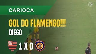 GOL (DIEGO) - FLAMENGO X MADUREIRA - 21/02 - CARIOCA 2018