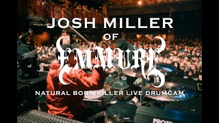 Josh Miller of Emmure "Natural Born Killer" Drum Cam | SJC Custom Drums