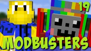 Lauter Rucksack & Gravity Gun! - Minecraft ModBusters #19