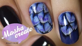 Рисунки гель лаком! Дизайн ногтей с Перьями: Осенний маникюр гель лаком