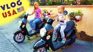 ЛУЧШИЙ Парк Развлечений для Детей ГОЛЛИВУД Funny Kids in real life VLOG Playground Hollywood