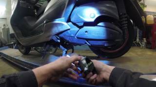 Предсезонное техобслуживание Yamaha Majesty 400
