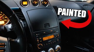 PAINT INTERIOR TRIM PANELS TO LOOK NEW AGAIN! (Nissan 350Z)