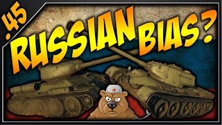 War Thunder : Russian Bias CONFIRMED?! T-34-100 and T-44-122
