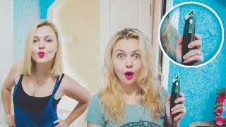 СТРИЖКА САМОЙ СЕБЕ. Как подстричь  каре самостоятельно. LOZNITSA