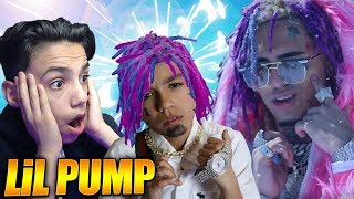 LITTLE BROTHER ACTS LIKE LIL PUMP ON FORTNITE BATTLE ROYALE! (FUNNY)