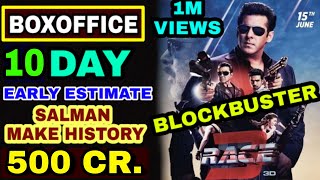 Race 3 Boxoffice Collection, Race 10th day Boxoffice Collection Salman khan Enters 300cr Club Race 3
