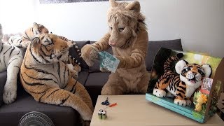 Kitwana's Toys #4: 2017 Hasbro FurReal Friends Tyler the Playful Tiger Unboxing & Review