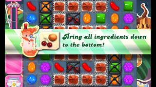 Candy Crush Saga Level 1296 walkthrough (no boosters)