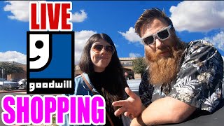 Live Goodwill Shopping | Video Game Hunting | Antique Dishes