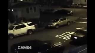 Thief caught on camera: stealing catalyst converter 2min job