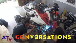 Pogaduchy ATV - Yamaha Raptor 700 grab bar z rolkami, muzyka mechanic'a, nowy napęd, spawanie