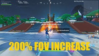 *NEW* FOV SLIDER GLITCH IN FORTNITE!