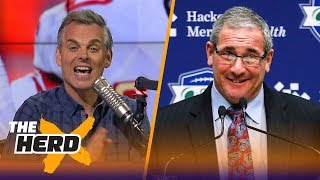 Colin Cowherd lists 4 reasons the New York Giants should trade their #2 draft pick | THE HERD