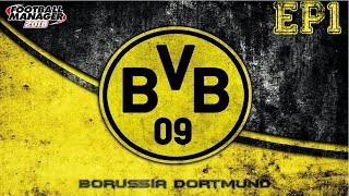 FM18 Lets Play Ep1 Borussia Dortmund Germany super cup against Bayern Munich