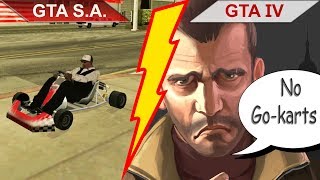 THE BIG GTA San Andreas vs. GTA IV COMPARISON 2 | PC