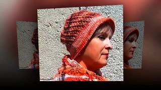 #Шляпка в стиле ретро "Осенняя рапсодия" #вязаниеКрючком МК
