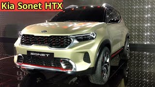 Kia sonet HTX Base Varient Pricd, Features, Engine