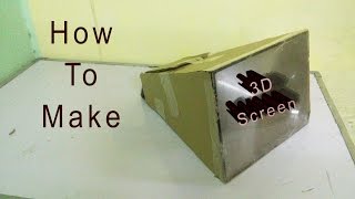 How to make 3d tv big screen from your android mobile