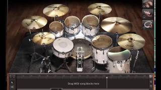 RAMMSTEIN - Mein Herz Brennt only drums midi backing track