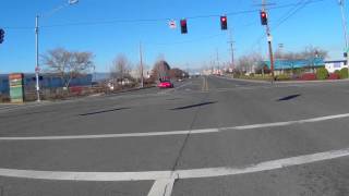 Sat Jan 19,2013  33 degrees  Ride around Medford, Oregon