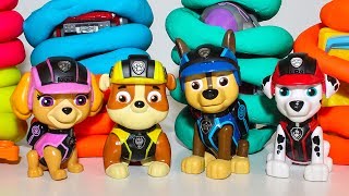 Мультики Щенячий патруль новые серии Mission PAW Развивающие мультики про машинки для детей Play Doh