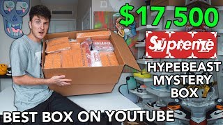 Unboxing A $17,500 Supreme x Louis Vuitton Mystery Box....