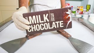 AMUL Milk Chocolate ICE CREAM ROLLS - SATISFYING ASMR VIDEO