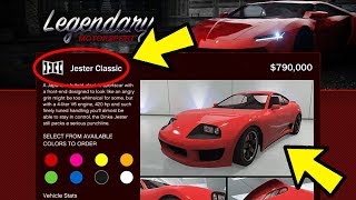 GTA 5 Online - NEW JESTER CLASSIC "SUPRA" RELEASED TOMORROW!? (GTA 5 DLC)