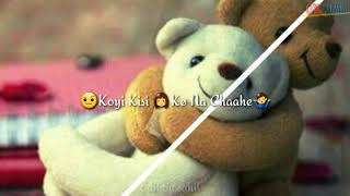 Itna main chahoon tujhe koi kisi ko na chahe (romentic whatsapp status ) #OkSahil