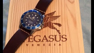 Pegasus Watches Nettuno Blue Automatic Dive Watch Review