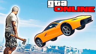 АДСКИЙ ЧИТЕРНЫЙ БЕГУН - Angry Birds В GTA 5 ONLINE #284