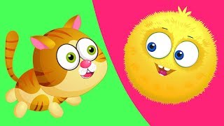 Оп и Боб Мультики — Колкий и Шерстистый — Разница для Детей