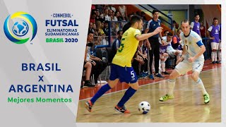 Brasil 1-3 Argentina l Futsal Eliminatorias 2020
