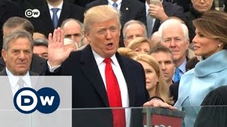 Donald Trump sworn in as 45th US president | DW News