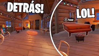 *NUEVOS* REGALOS OCULTOS en la CABAÑA del FESTIVAL de INVIERNO de FORTNITE!! ??