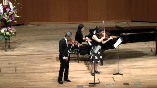 ヴィヴァルディ：２つのヴァイオリンの協奏曲（長谷川紘一＆船守美穂）