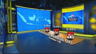 Live Streaming! Quick Count Pilkada DKI Jakarta 2017
