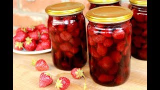 Клубничное варенье. Клубника в сиропе.Заготовки на зиму.