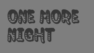 one more night- busy signal
