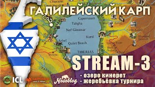 Галилейский карп 2020 (карпфишинг), стрим - 3
