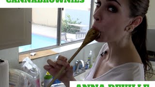 Easy Pot Brownies Recipe - Anna Deville - Sin Kitchen
