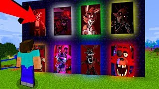 НОВЫЕ ПОРТАЛЫ К ФОКСИ АНИМАТРОНИК В МАЙНКРАФТ! НОВОЕ ИЗМЕРЕНИЕ В MINECRAFT! ОБЗОР МОДА | МУЛЬТИК