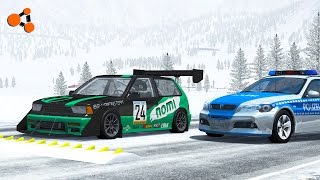 Spike Strip Police | Beamng drive