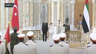 LIVE: Erdogan visits UAE for first time in ten years