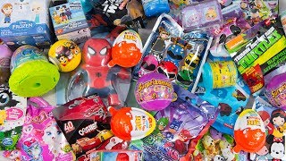 HUGE Kinder Playtime Surprise Eggs Toy Opening 500,000 Subscribers Toys for Boys & Girls Blind Bag