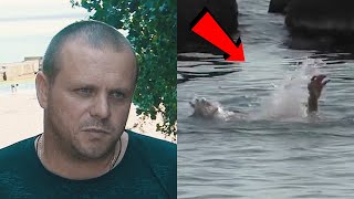 Русский мужик спас Чеченских девочек!!