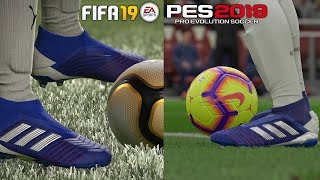 FIFA 19 BOOTS Vs PES 2019 BOOTS FT NIKE & ADIDAS BOOTS